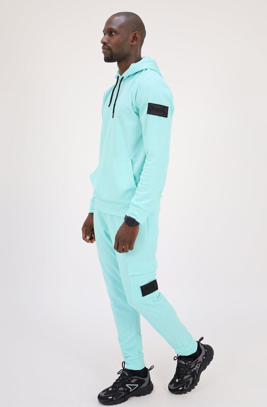 ENSEMBLE STREETWEAR CAPUCHE ALPHA - TURQUOISE