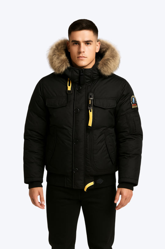 Doudoune Homme Hiver Luxe - Noir