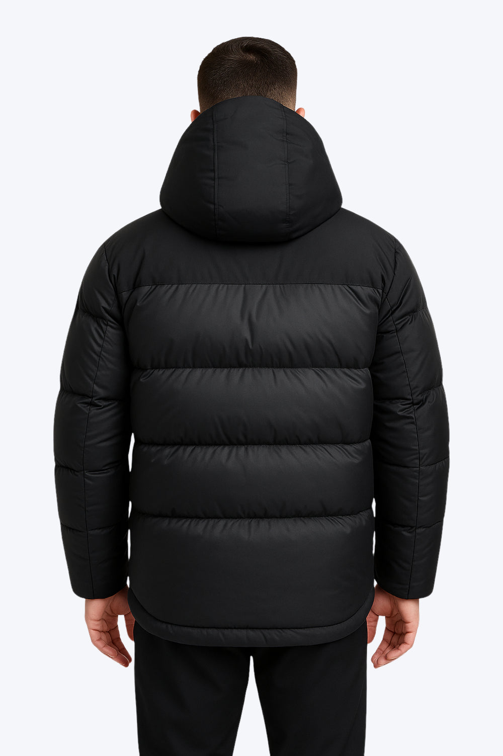 DOUDOUNE HOMME ALPHA - LOGO CENTRAL VERTICAL