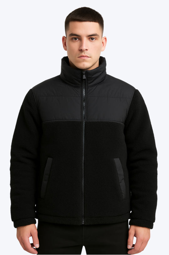 Doudoune Homme Hiver Noire Zermatt – Style Urbain