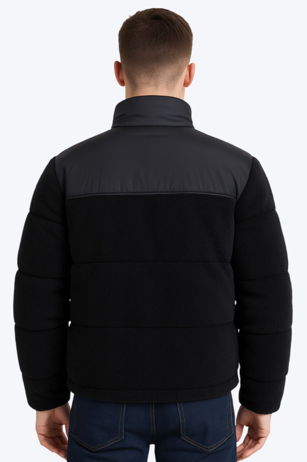 Doudoune Homme Hiver Noire Zermatt – Style Urbain