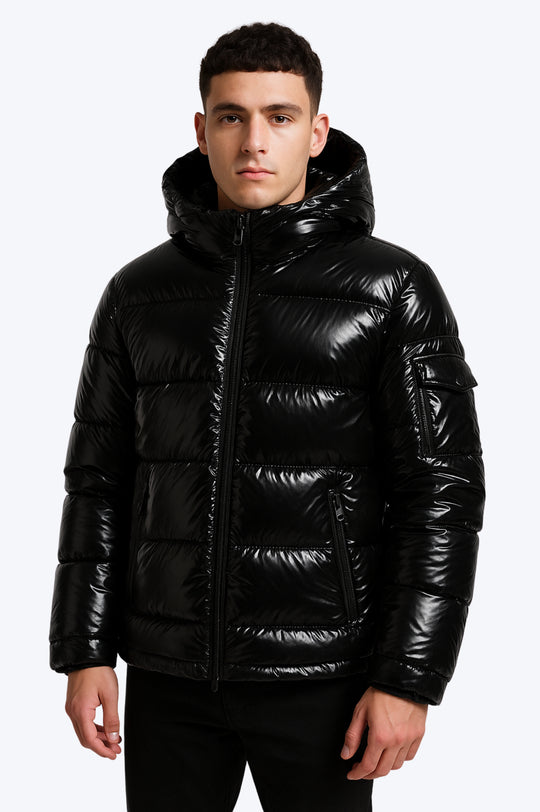 Doudoune Glossy Black