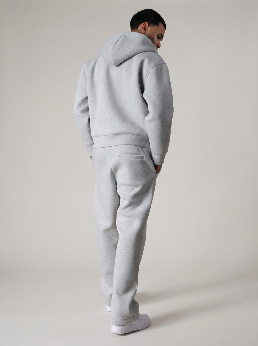 Ensemble Chill Zippé - GRIS