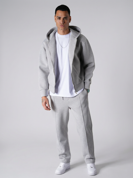 Ensemble Chill Zippé - GRIS