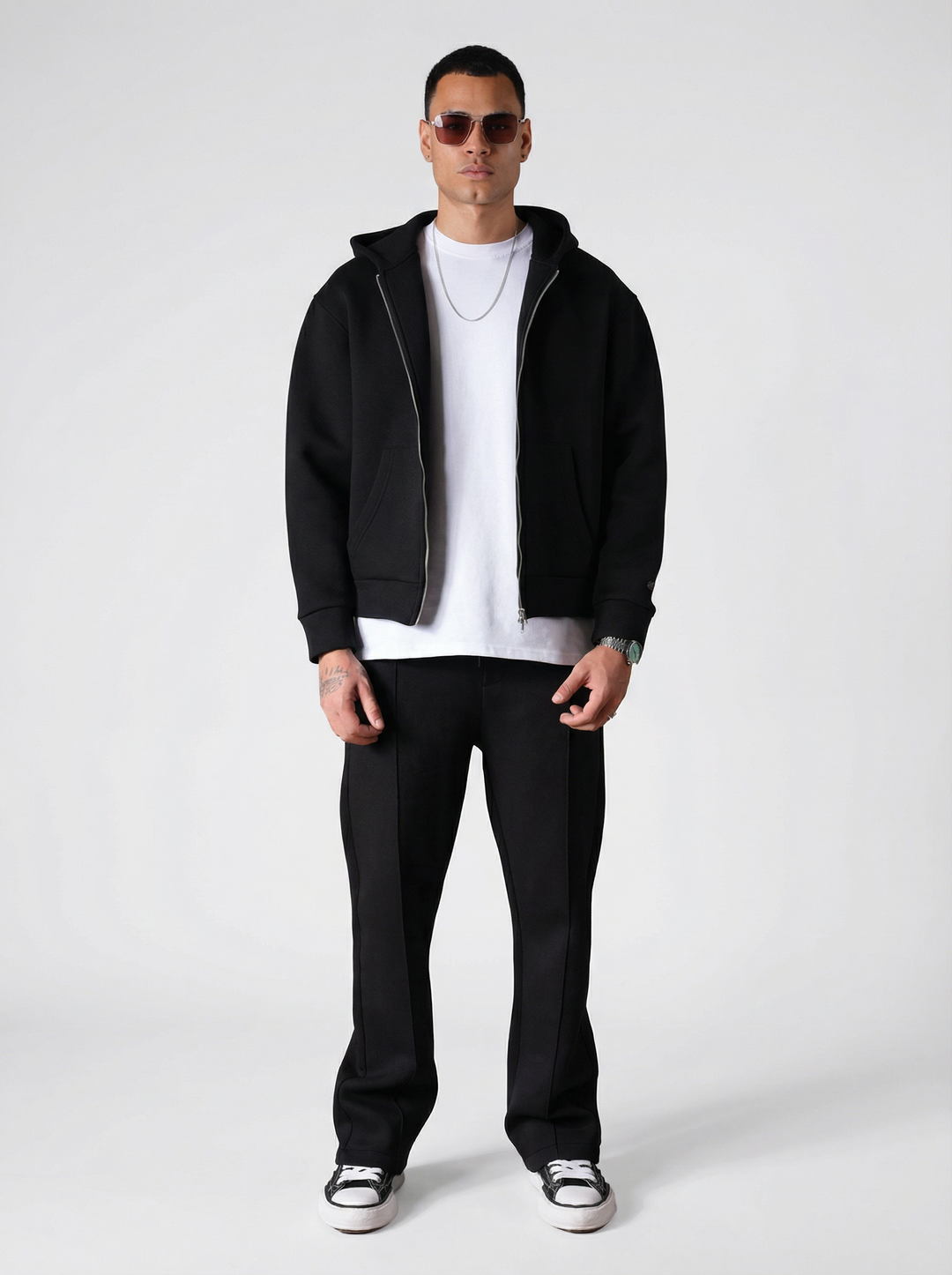 Ensemble Chill Zippé - NOIR