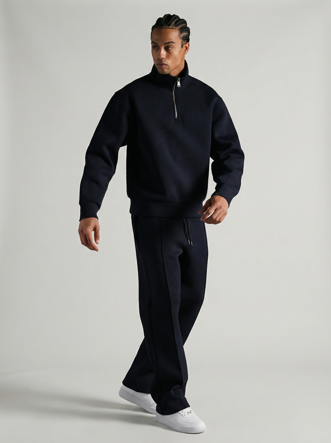 Ensemble Zippé Premium - Bleu marine