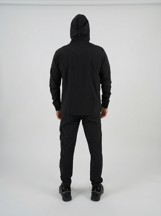 SURVÊTEMENT ALPHA VESTE ET PANTALON - NOIR