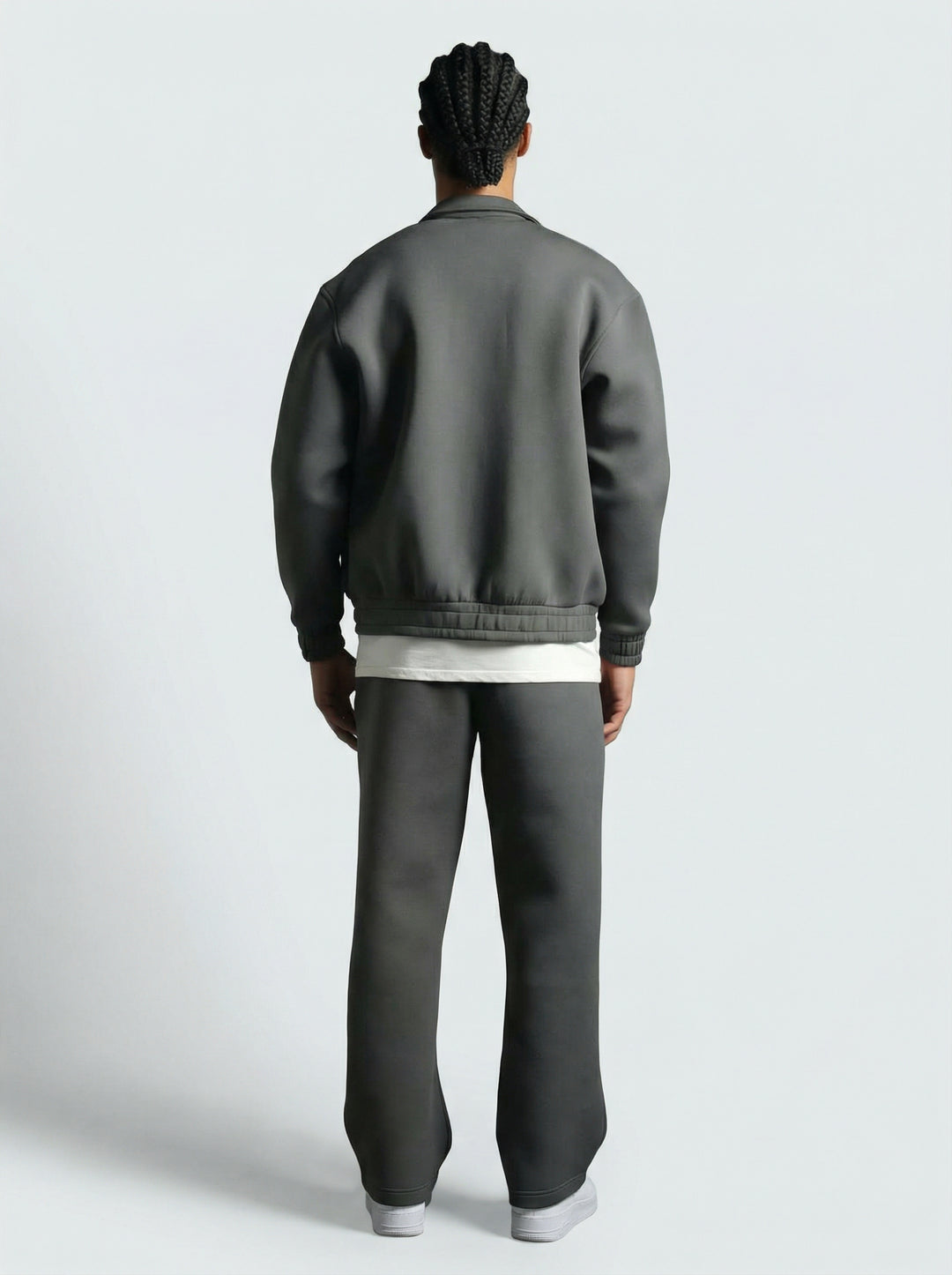 Ensemble Survêtement Homme Veste Zippée et Pantalon - ANTHRACITE