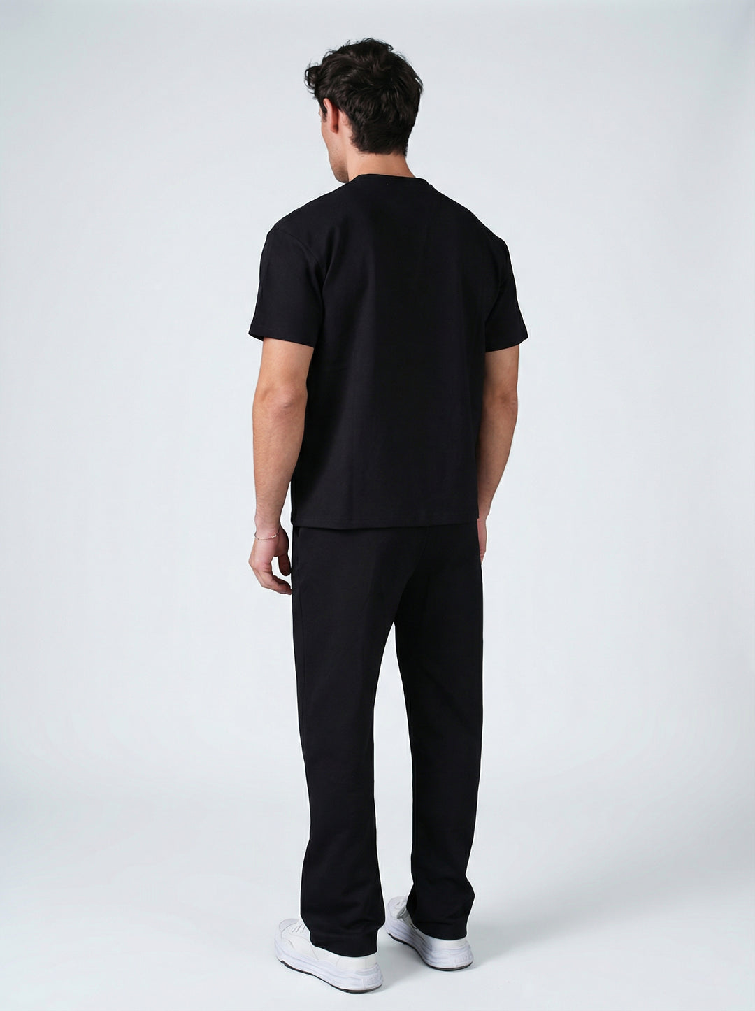 Ensemble Homme Premium T-Shirt & Pantalon - Noir
