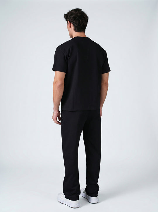 Ensemble Homme Premium T-Shirt & Pantalon - Noir