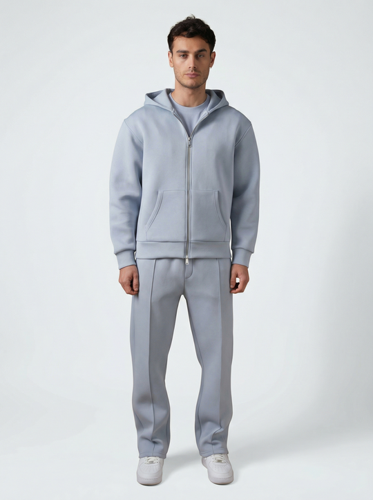 Ensemble chill Zippé - Bleu Ciel