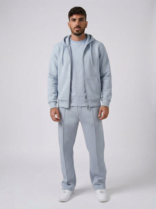 Ensemble chill Zippé - Bleu Ciel