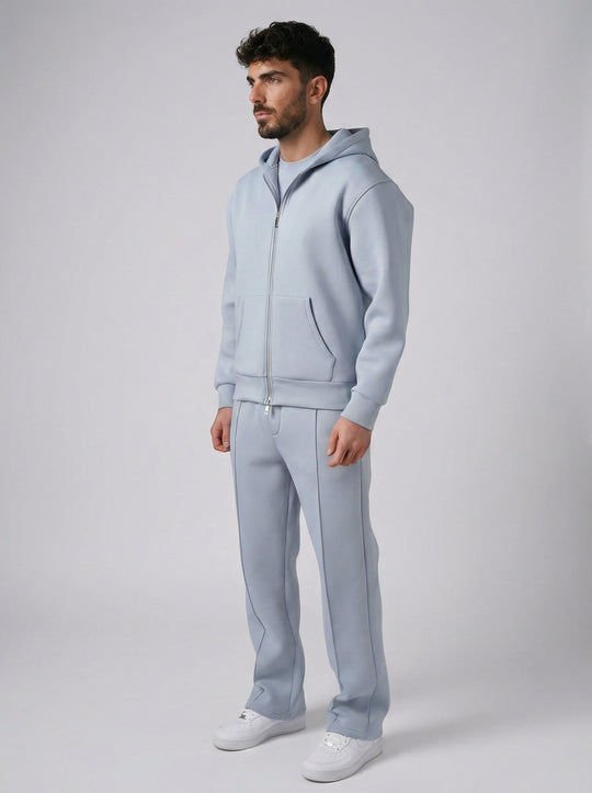 Ensemble chill Zippé - Bleu Ciel