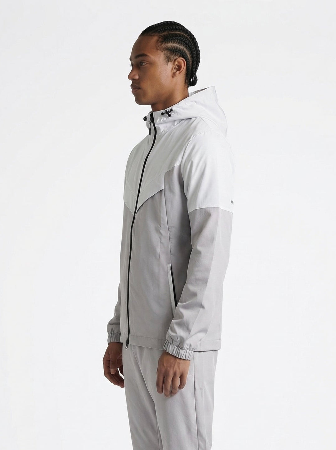 SURVÊTEMENT ALPHA - GRIS/BLANC