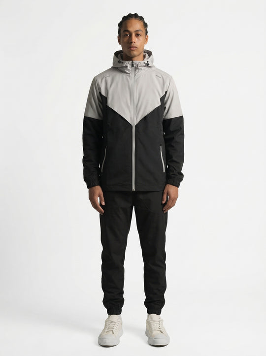 SURVÊTEMENT ALPHA - NOIR/GRIS
