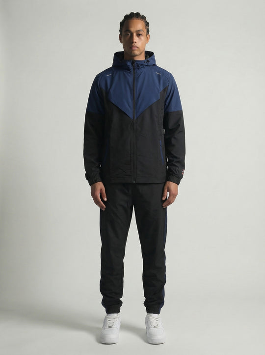 SURVÊTEMENT ALPHA - NOIR/BLEU MARINE