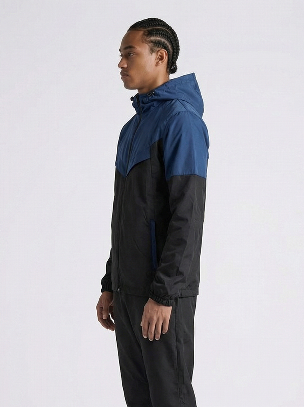 SURVÊTEMENT ALPHA - NOIR/BLEU MARINE