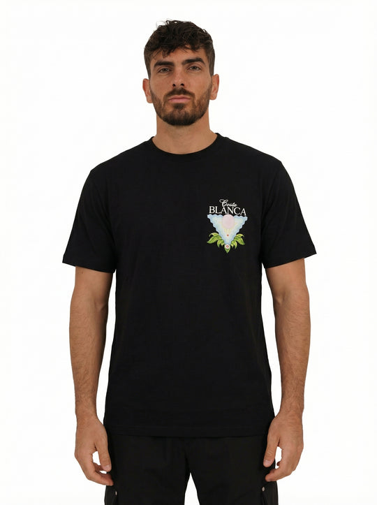 T-shirt Homme Costa Blanca – Noir