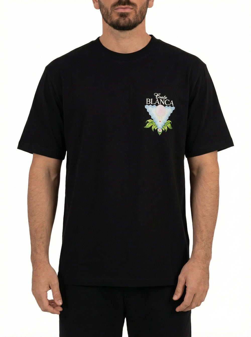 T-shirt Homme Costa Blanca – Noir