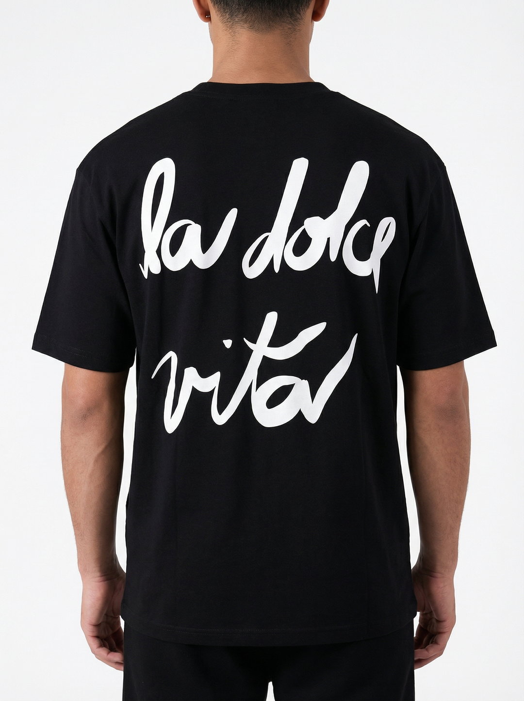 T-shirt Homme La Dolce Vita - Noir