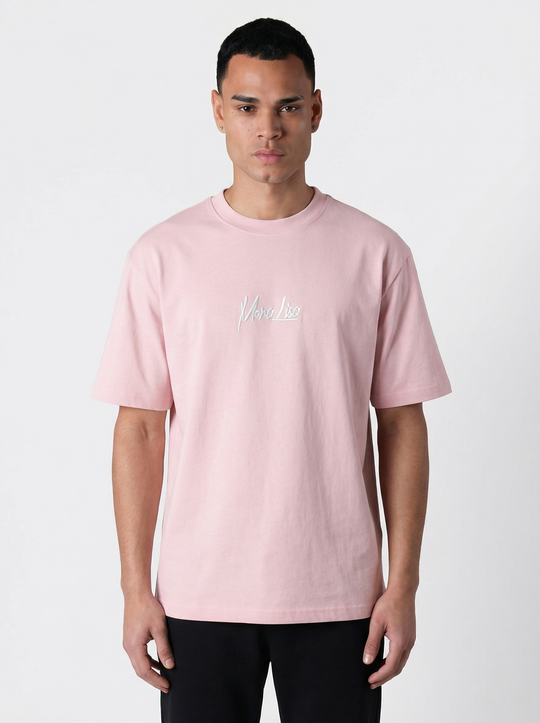 T-shirt Homme Mona Lisa - rose