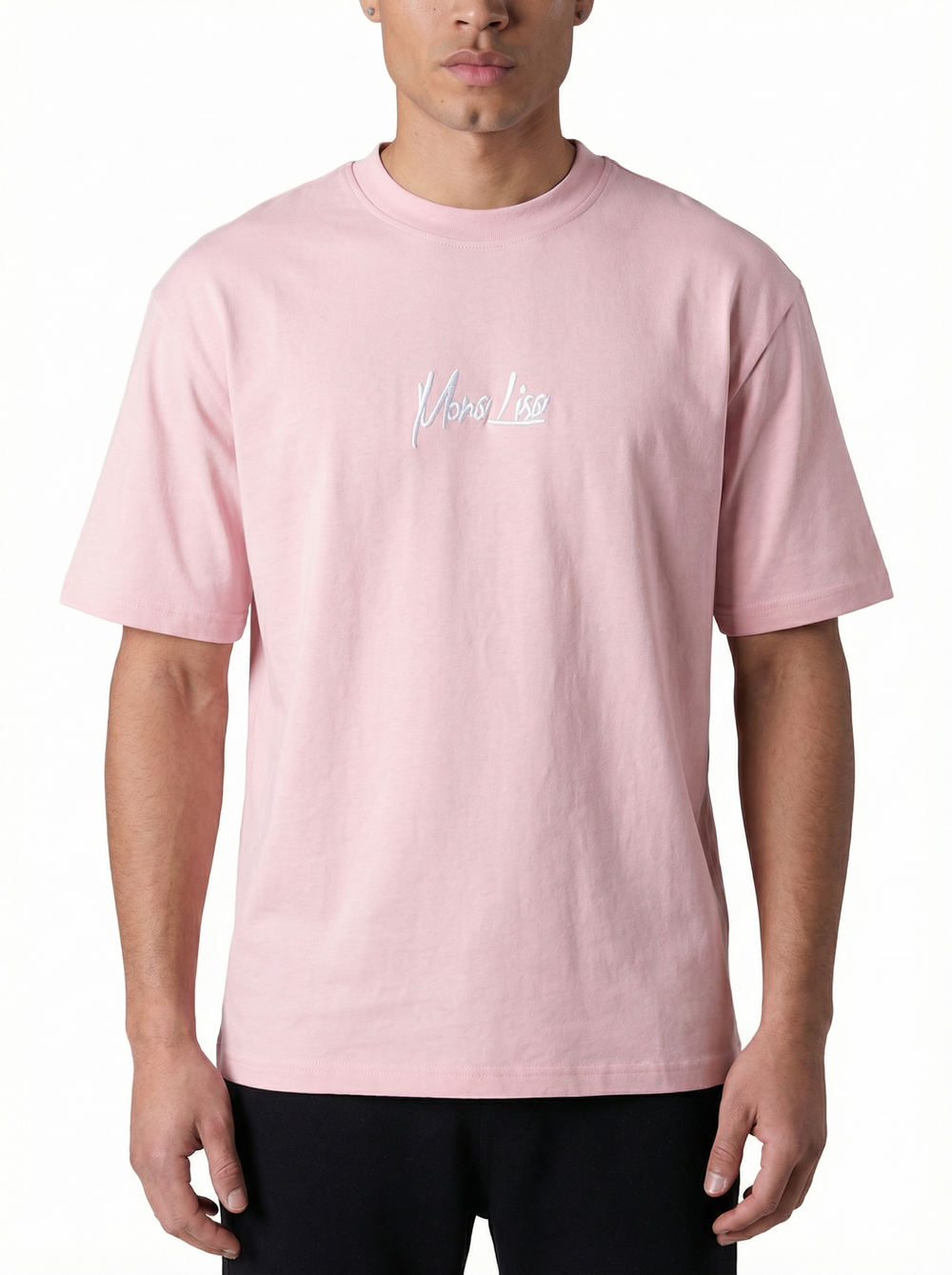 T-shirt Homme Mona Lisa - rose