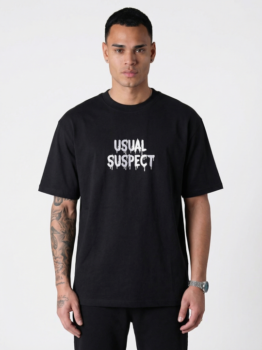 T-shirt Homme Usual Suspect - noir