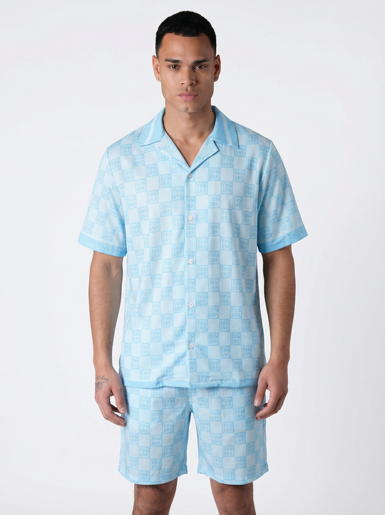 Ensemble Homme Monogramme - bleu
