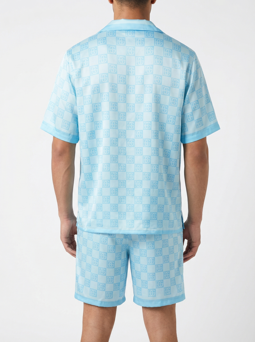 Ensemble Homme Monogramme - bleu