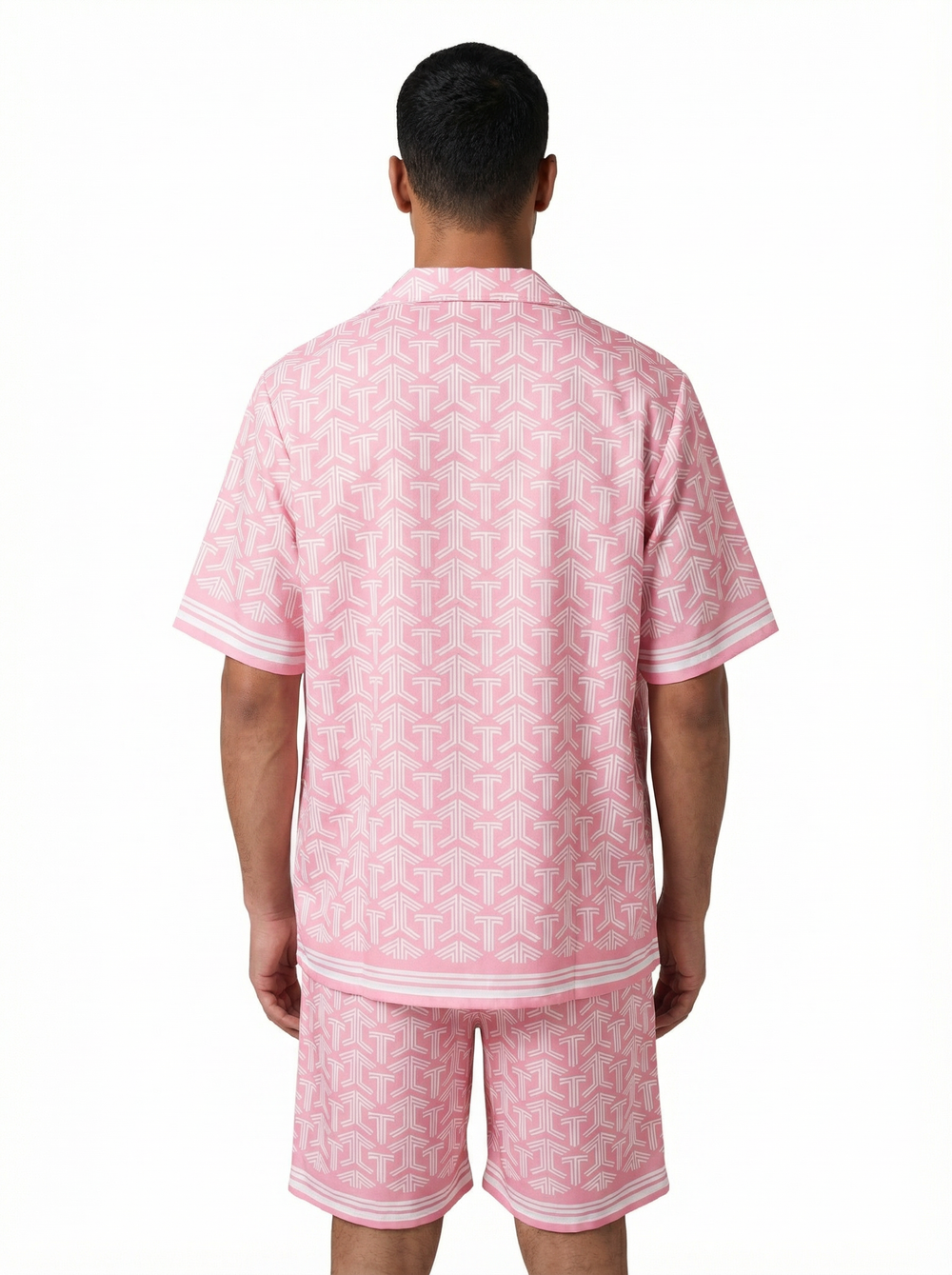 Ensemble Homme Monogram Signature - rose
