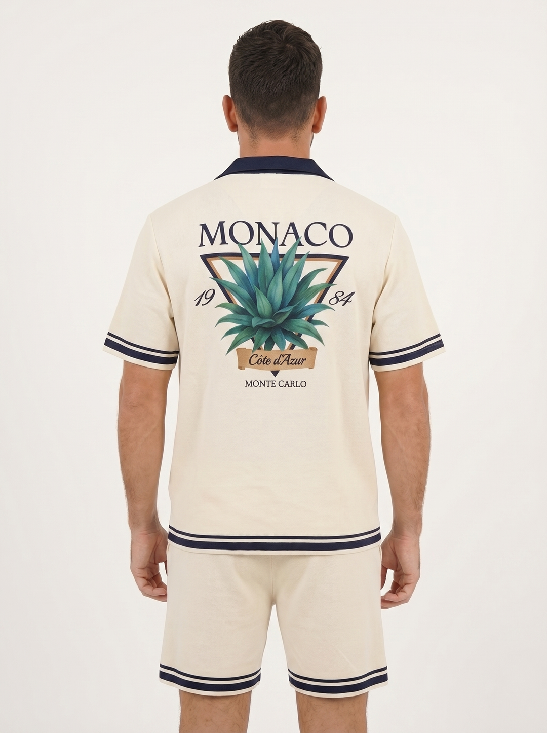 Ensemble Homme Été Monaco - Blanc