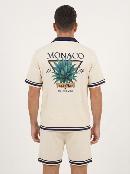Ensemble Homme Été Monaco - Blanc