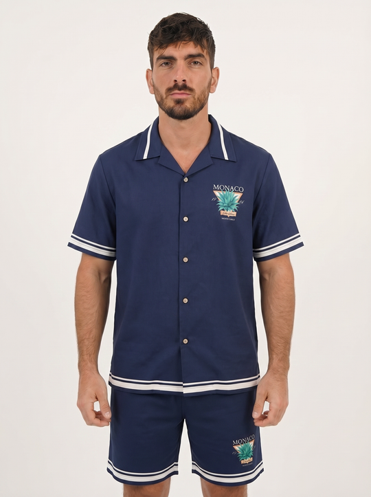 Ensemble Homme Été Monaco - Bleu Marine