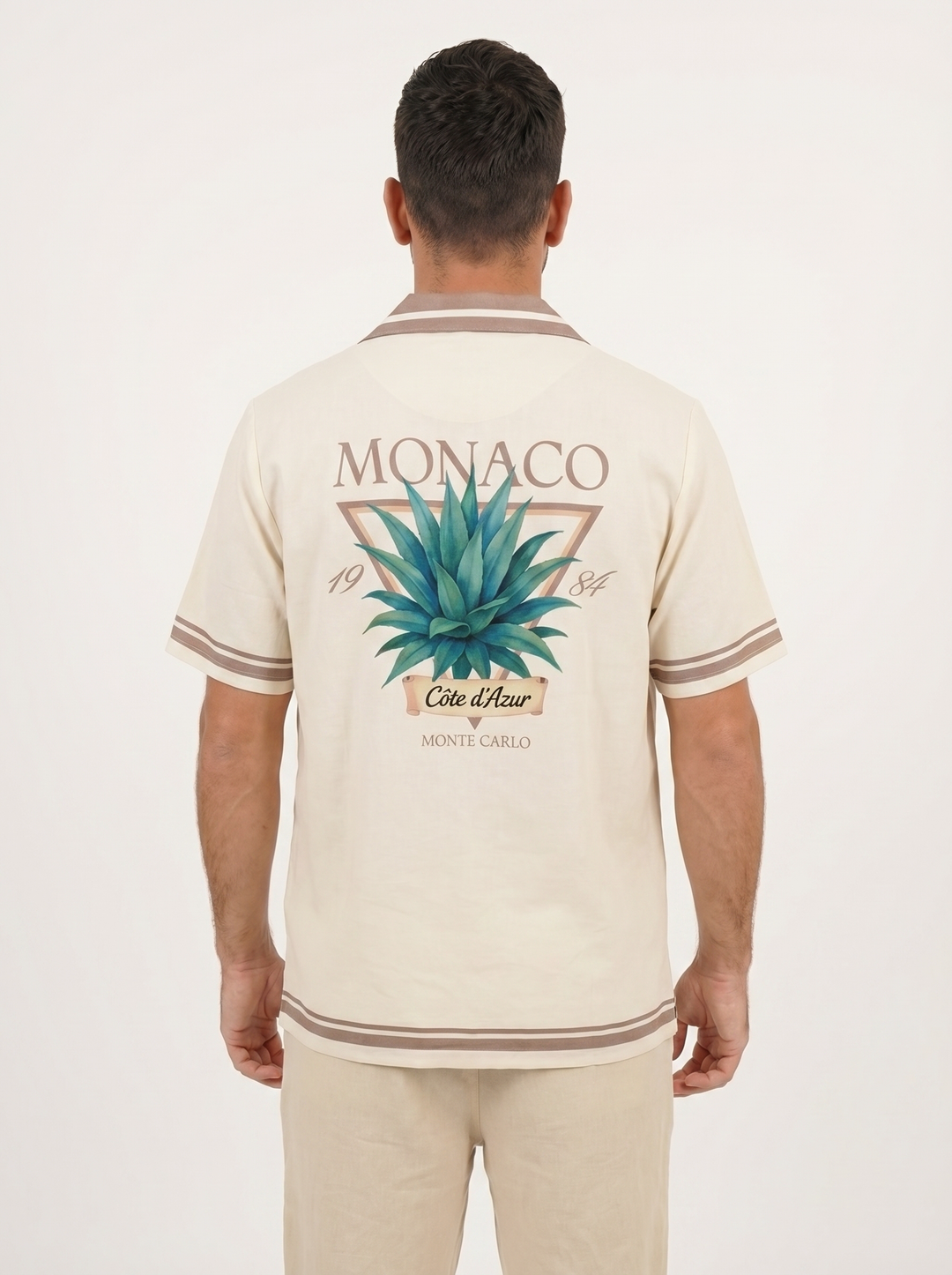 Ensemble Homme Été Monaco - Beige