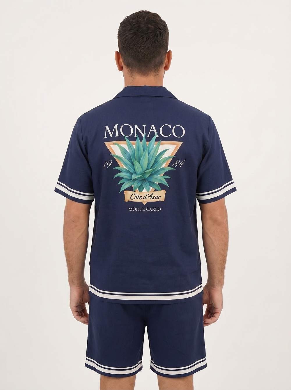 Ensemble Homme Été Monaco - Bleu Marine