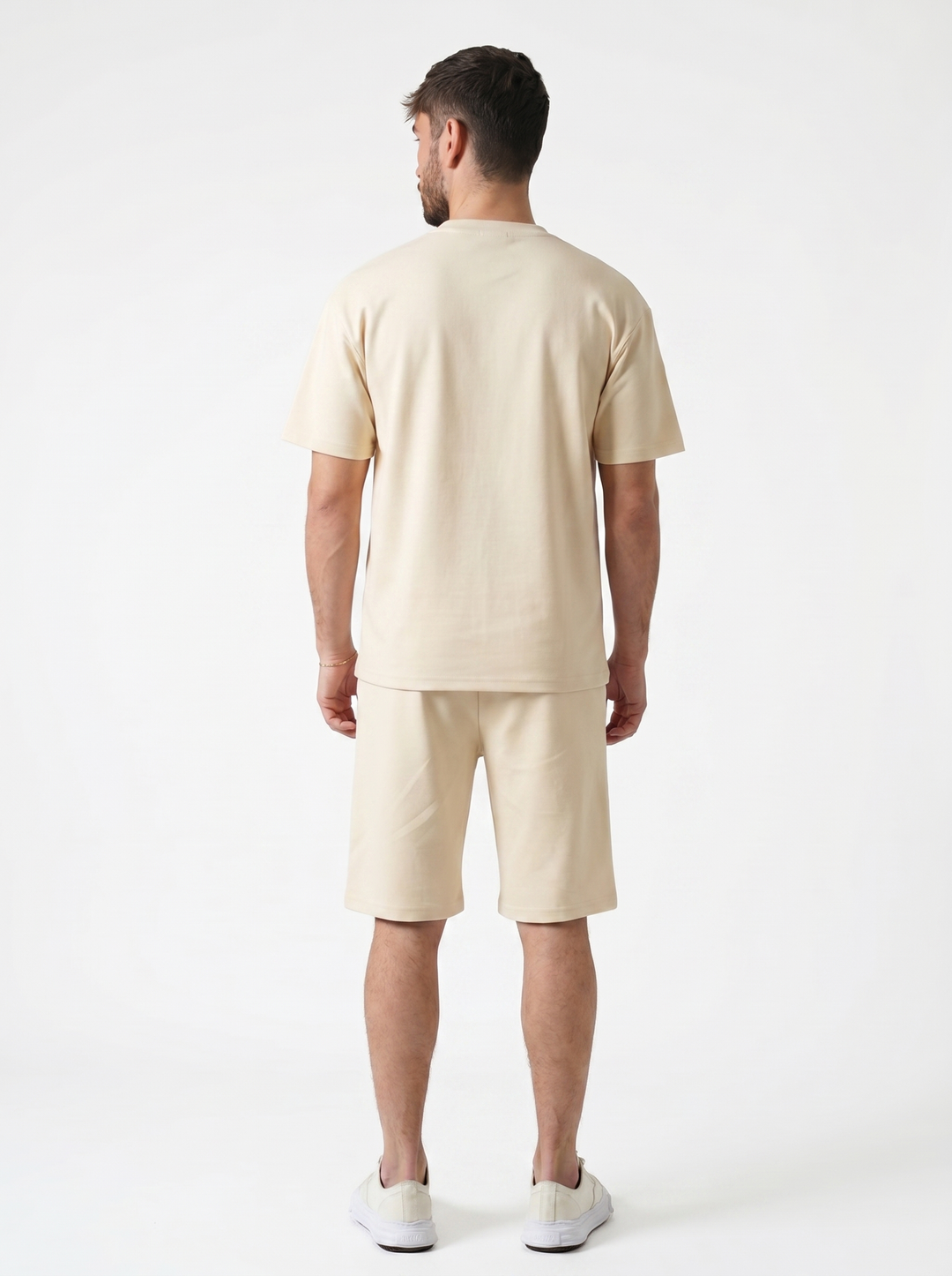 Ensemble T-shirt & Short Trèfle - Beige