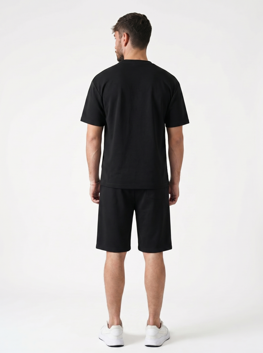 Ensemble T-shirt & Short Trèfle - Noir
