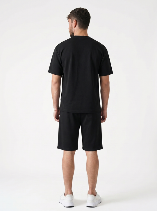 Ensemble T-shirt & Short Trèfle - Noir