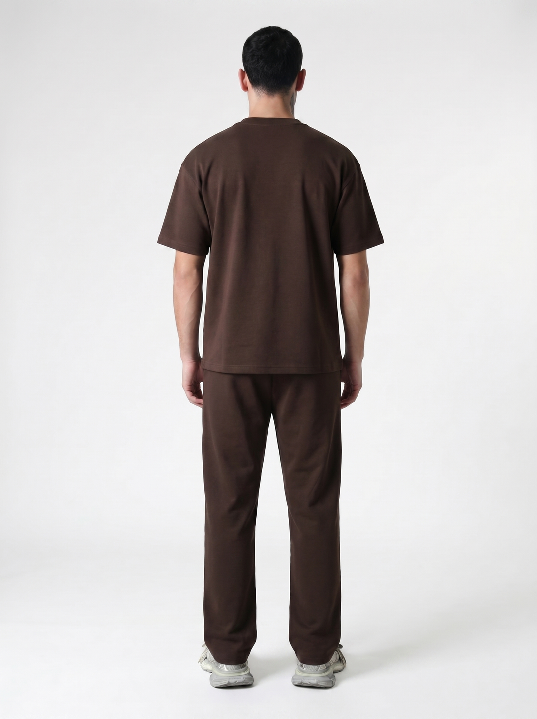 Ensemble T-shirt & Pantalon Trèfle - Marron