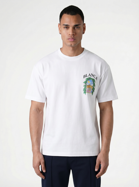T-shirt BLANCA Premium - Blanc