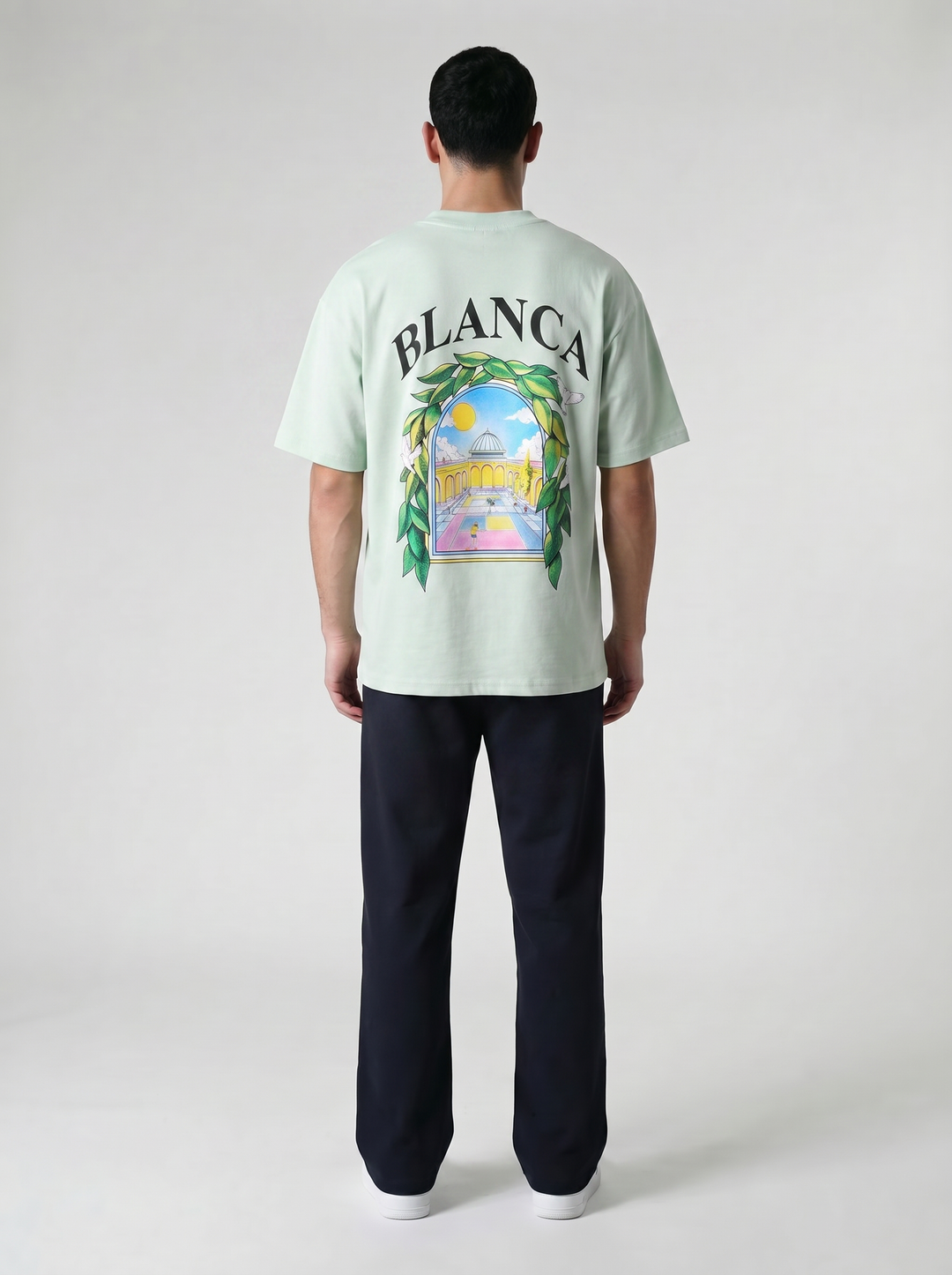 T-shirt BLANCA Premium - Vert
