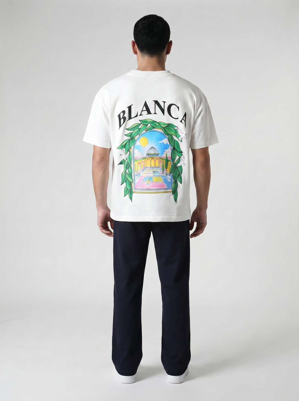T-shirt BLANCA Premium - Blanc