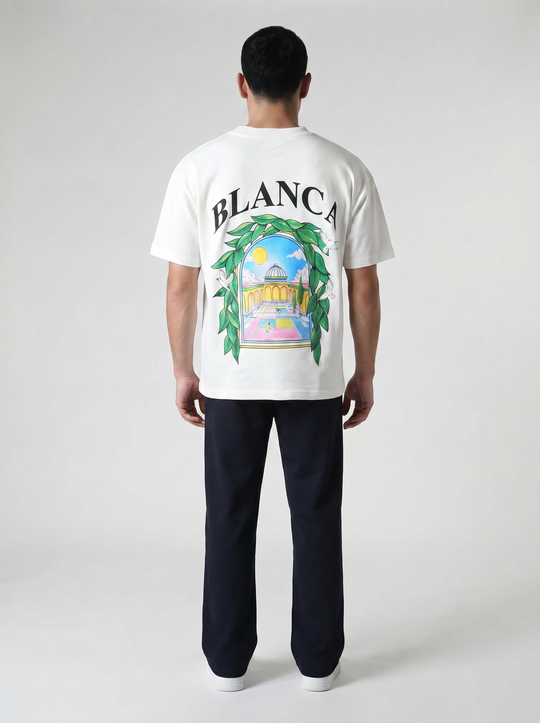 T-shirt BLANCA Premium - Blanc