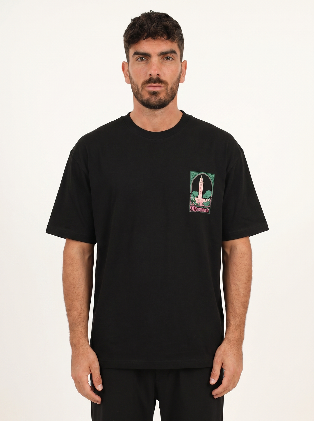 T-shirt Marrakech Oversize - Noir