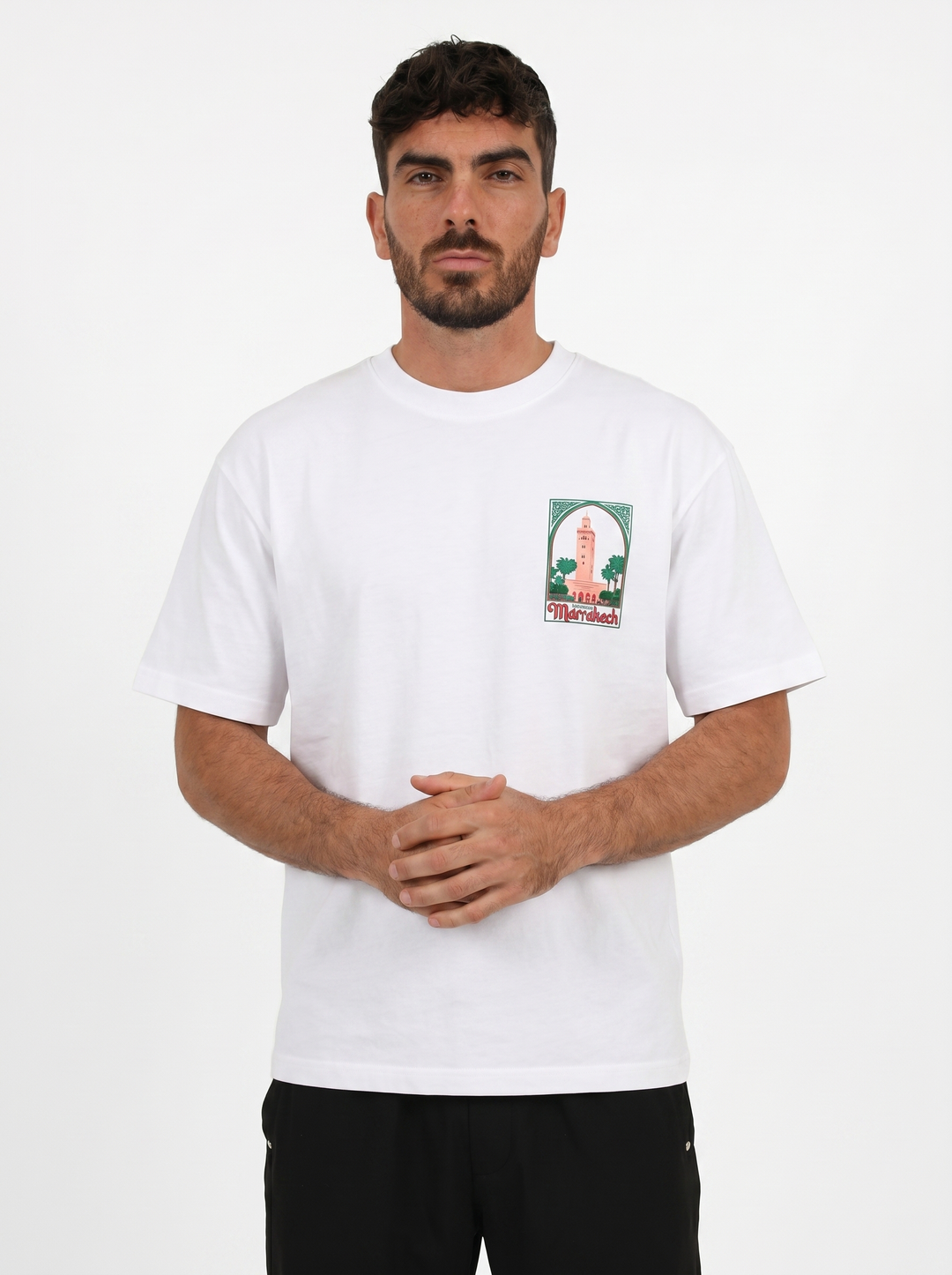 T-shirt Marrakech Oversize - Blanc