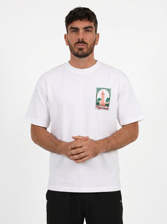 T-shirt Marrakech Oversize - Blanc