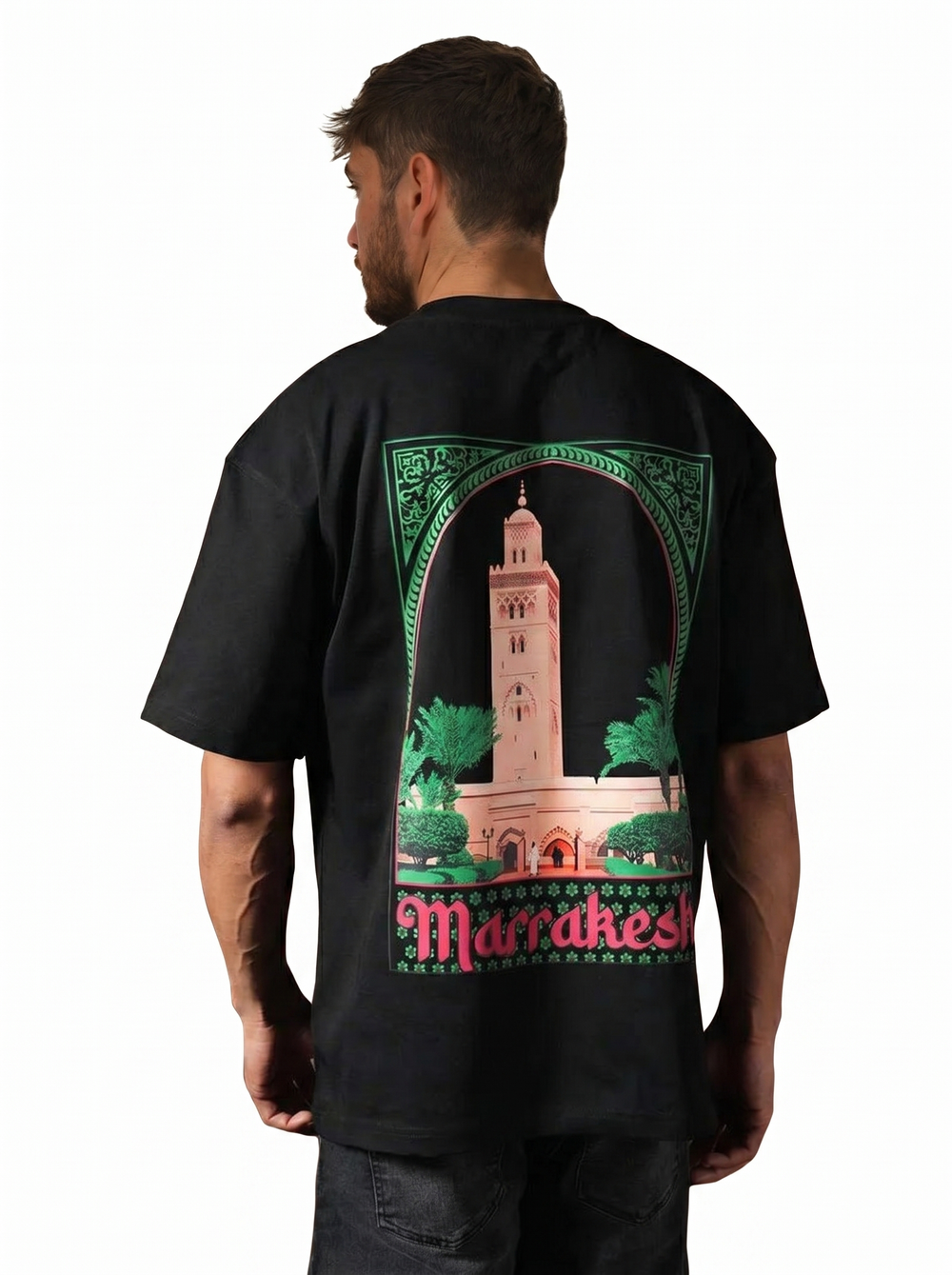 T-shirt Marrakech Oversize - Noir