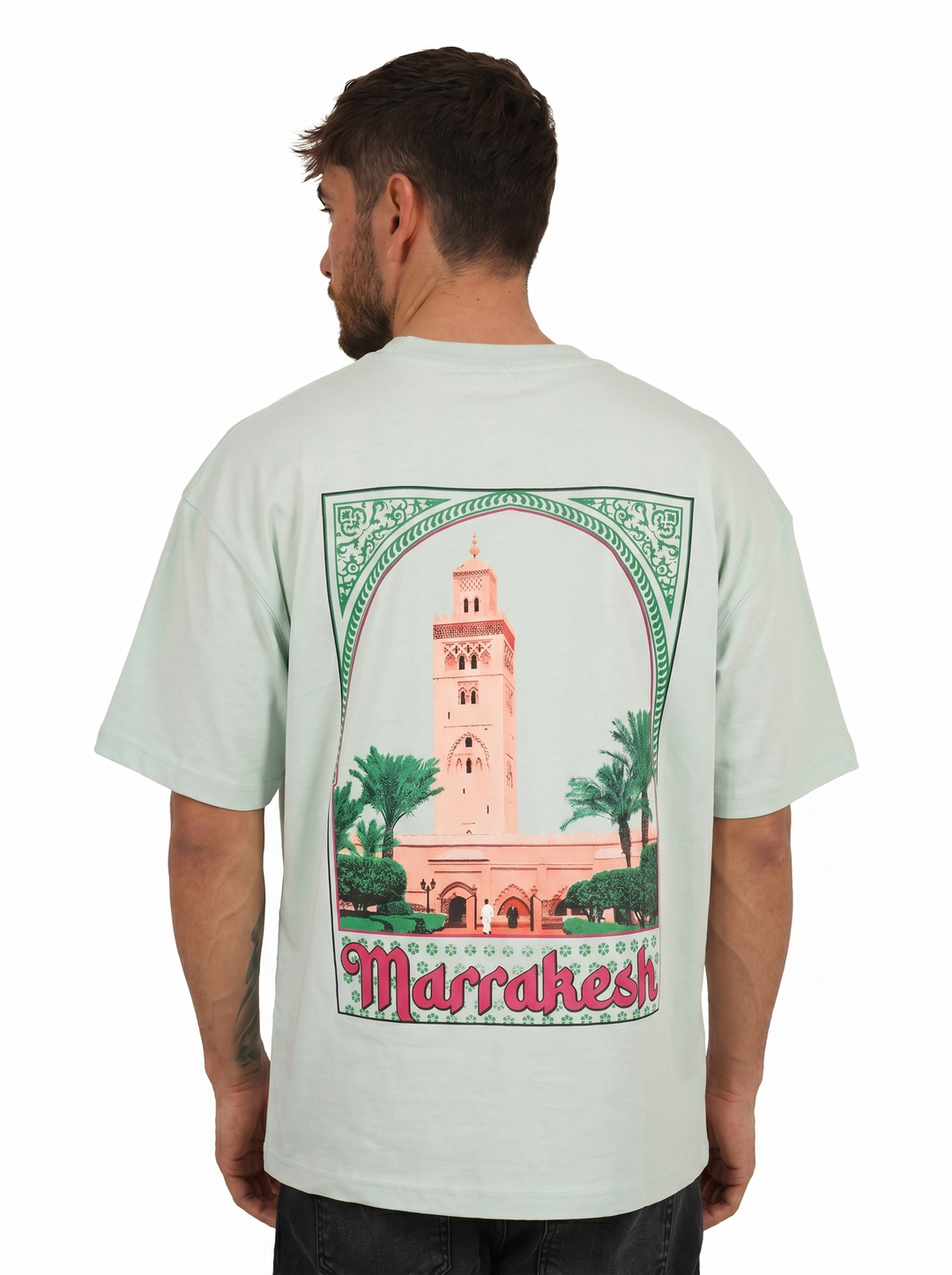 T-shirt Marrakech Oversize - Vert