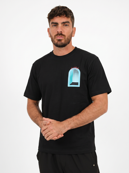 T-shirt CASA Frame - Noir