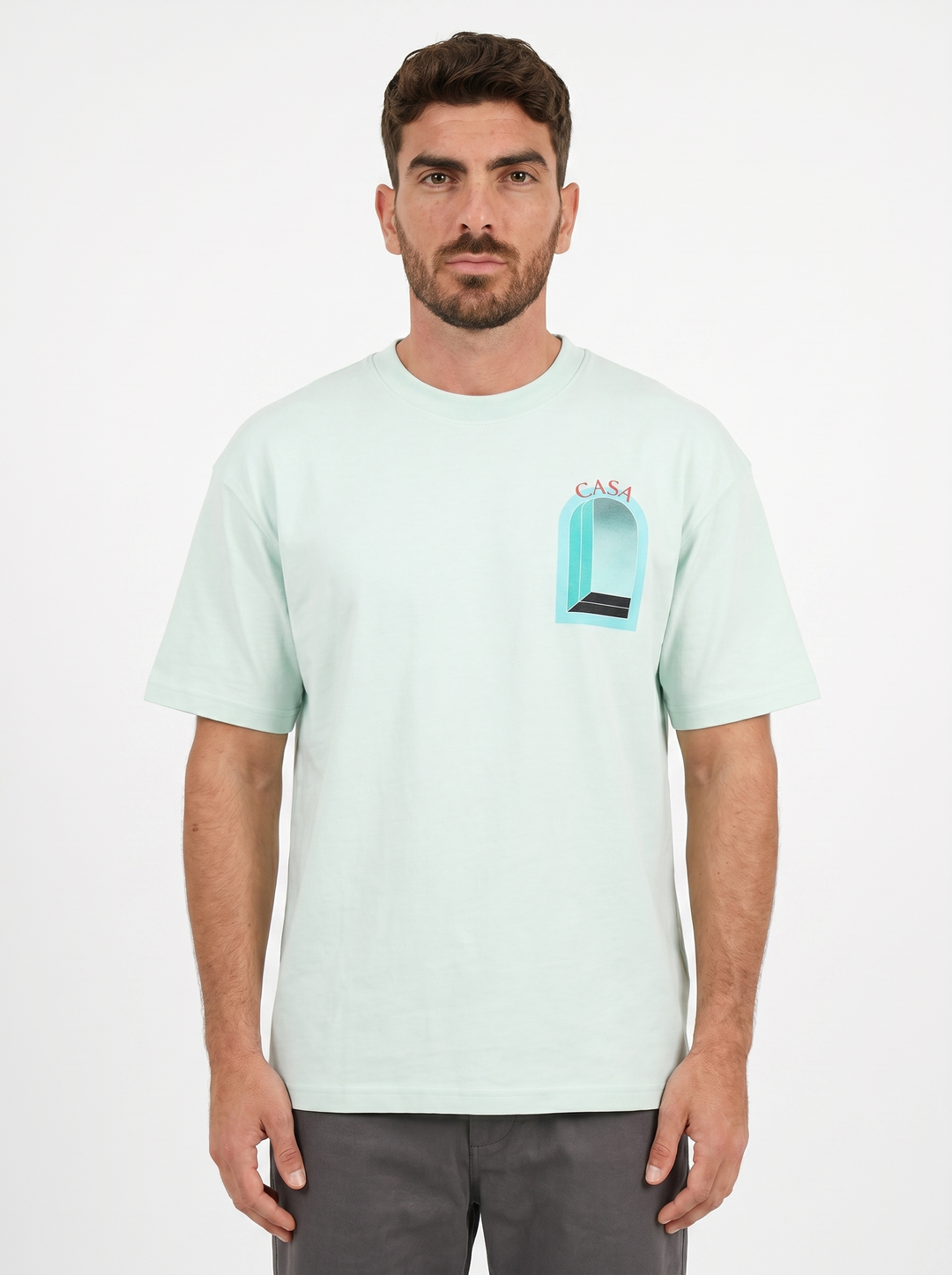 T-shirt CASA Frame - Vert